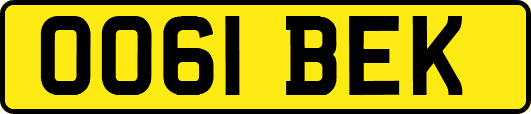 OO61BEK