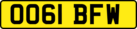 OO61BFW