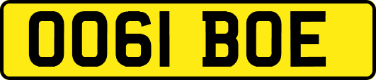 OO61BOE