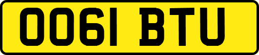 OO61BTU