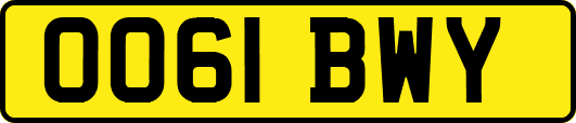 OO61BWY