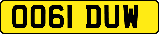 OO61DUW