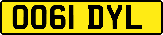 OO61DYL
