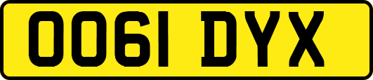 OO61DYX