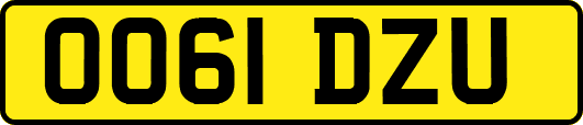 OO61DZU