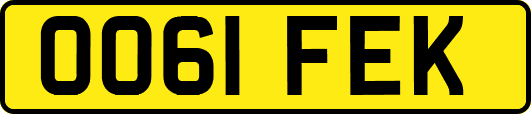 OO61FEK