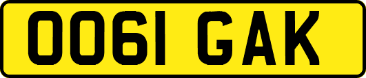OO61GAK