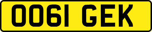 OO61GEK