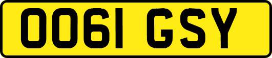 OO61GSY