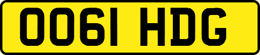 OO61HDG