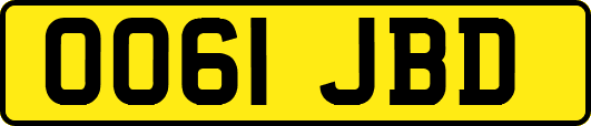 OO61JBD