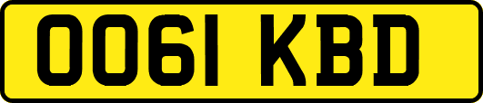 OO61KBD
