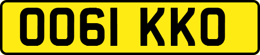 OO61KKO