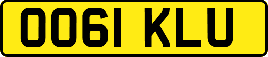OO61KLU
