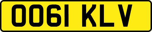 OO61KLV