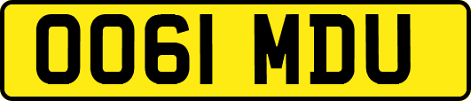 OO61MDU