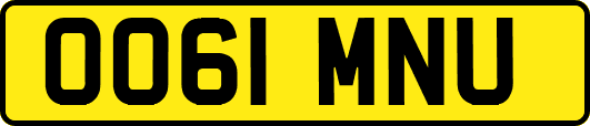 OO61MNU