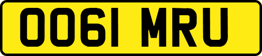OO61MRU