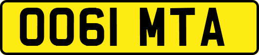 OO61MTA