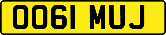 OO61MUJ