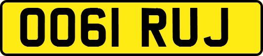 OO61RUJ