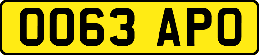 OO63APO