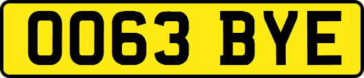 OO63BYE