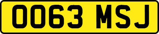 OO63MSJ
