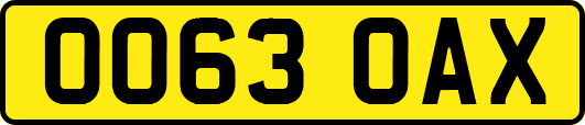 OO63OAX