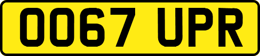 OO67UPR