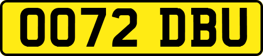 OO72DBU