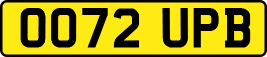 OO72UPB