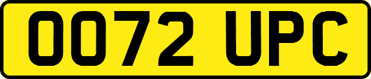 OO72UPC
