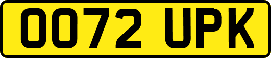 OO72UPK