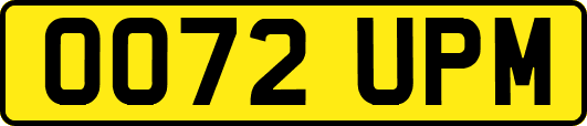 OO72UPM