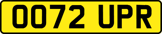 OO72UPR