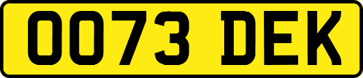 OO73DEK
