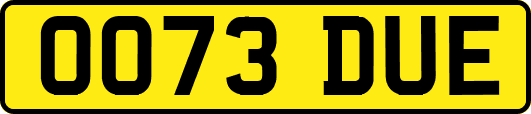 OO73DUE