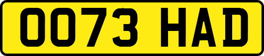OO73HAD