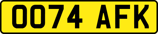 OO74AFK