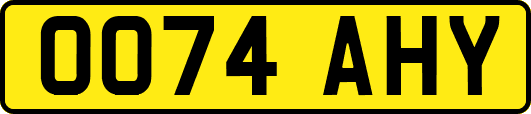 OO74AHY