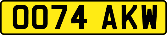 OO74AKW
