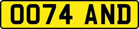 OO74AND