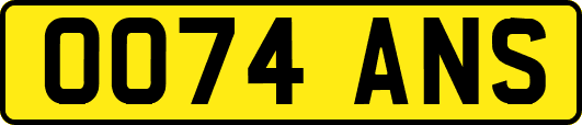 OO74ANS