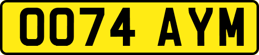 OO74AYM