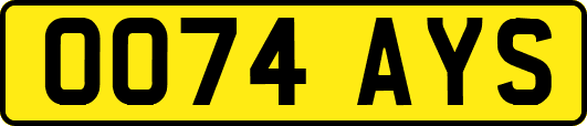 OO74AYS