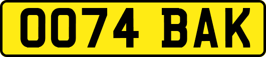OO74BAK