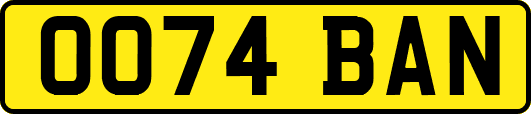 OO74BAN