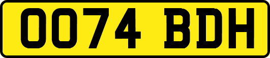 OO74BDH