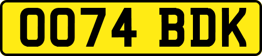 OO74BDK